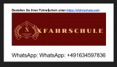 Führerschein Online Kaufen whatsapp: +491634597836