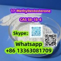 17-Methyltestosterone Steroid raw materials CAS 58-18-4