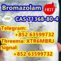 off-white powder Bromazolam powder CAS 71368-80-4