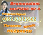 High Purity Bromazolam Powder CAS 71368-80-4 Safe Delivery